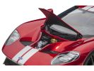 2017 Ford GT Liquid Red Metallic with Silver Stripes