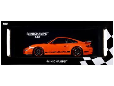 2007 Porsche 911 GT3 RS Orange with Black Stripes