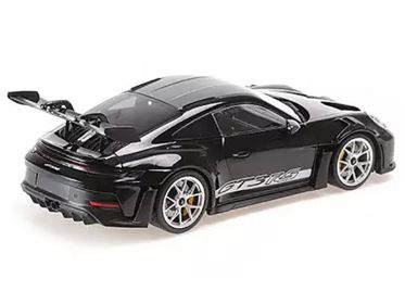 2023 Porsche 911 (992) GT3 RS Black with Carbon Top and Hood Stripes
