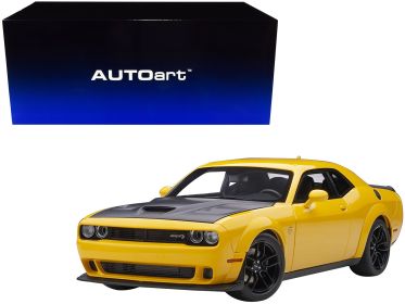 Dodge Challenger SRT Hellcat Widebody Yellow Jacket with Satin Black Hood