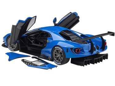 Ford GT Le Mans Plain Color Version Blue
