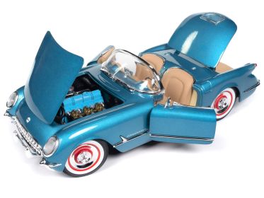 1954 Chevrolet Corvette Convertible Pennant Blue Metallic