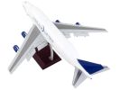 Boeing 747LCF Commercial Aircraft with Flaps Down "Dreamlifter"