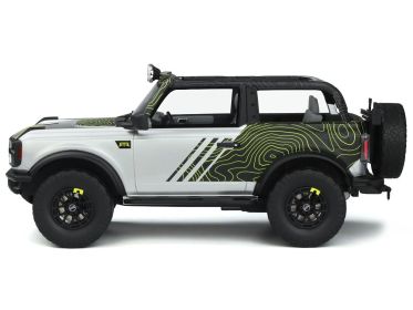2022 Ford Bronco "By RTR" Silver Metallic and Black with Graphics