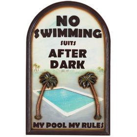 No Swimming Suits