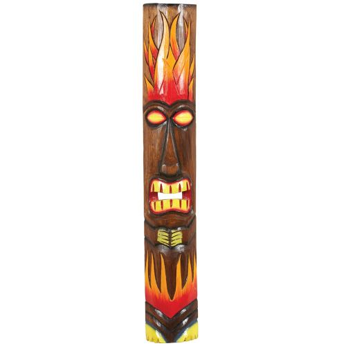 Large Fire Tiki Mask