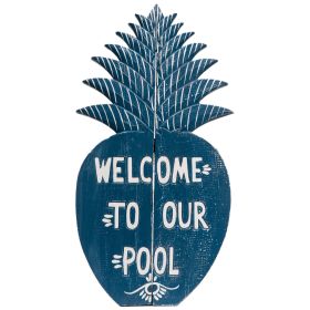 Welcome To Our Pool Pineapple