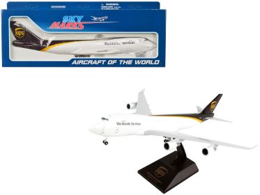 Boeing 747-400F Commercial Aircraft with Landing Gear "UPS Worldwide Services" (N572UP)