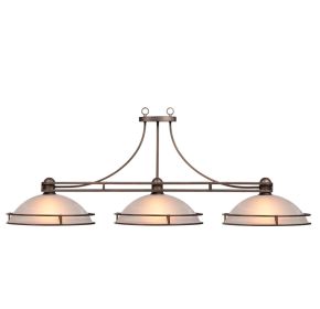 Cosmopolitan  56" 3Lt Billiard Light Bronze