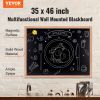 VEVOR Magnetic Chalk Board, Hanging Message Signs with Chalks & Eraser, Vintage Wooden Chalkboard Sign