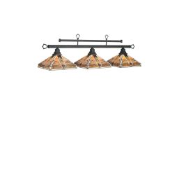 Melbourne 3 Lt Billiard Light Matte Black