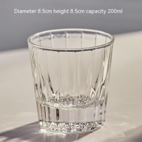 Crystal Rocks Whiskey Glass (Option: Transparent-200ml)