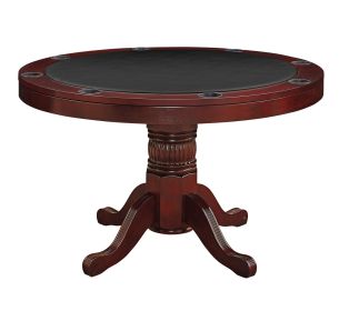 48" Game Table (Style: ENGLISH TUDOR)