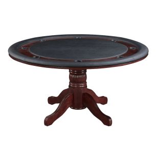 60" 2 In 1 Game Table (Style: ENGLISH TUDOR)