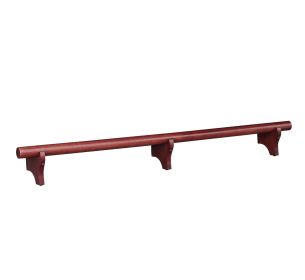 72" Dry Bar Foot Rail (Style: ENGLISH TUDOR)