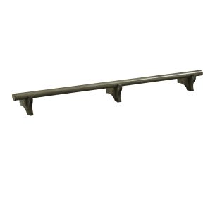 72" Dry Bar Foot Rail (Style: SLATE)
