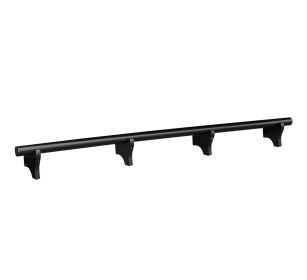 84" Dry Bar Foot Rail (Style: BLACK)