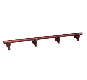 84" Dry Bar Foot Rail (Style: ENGLISH TUDOR)