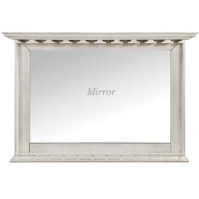 Bar Mirror (Style: ANTIQUE WHITE)