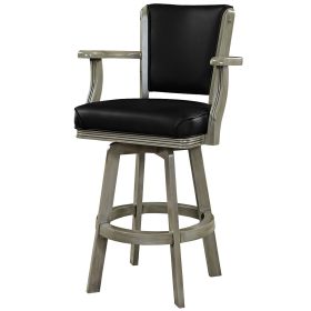 Swivel Barstool With Arms (Style: SLATE)