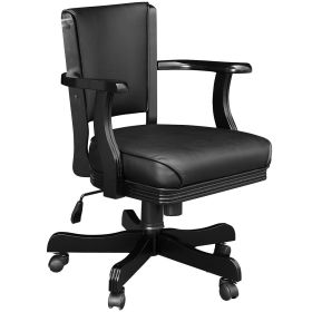 Office or Game Swivel Chair (Style: BLACK)