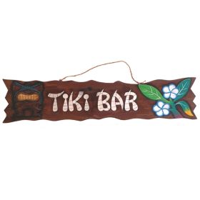 Tiki Bar Sign (material: Polyresin)