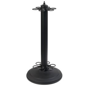 24"H Pool Cue Holder (Style: MATTE BLK/MB)