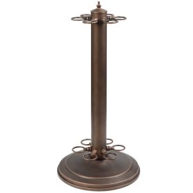 24"H Pool Cue Holder (Style: OIL RUBBED BRONZE)