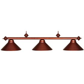 54" 3Lt Billiard Light (Style: ENGLISH TUDOR)