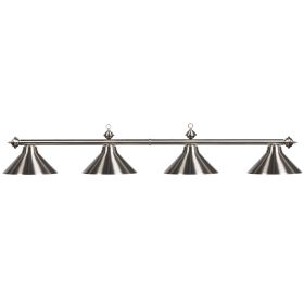 78" 4 Lt Billiard Light (Style: STAINLESS)