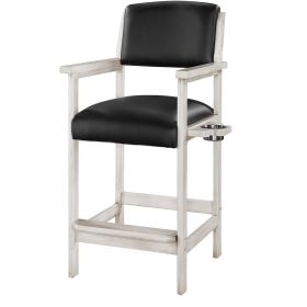 Pub-Bar Chair with Cup Holder (Style: ANTIQUE WHITE)