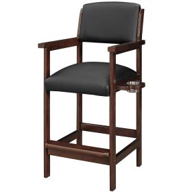 Pub-Bar Chair with Cup Holder (Style: CAPPUCCINO)