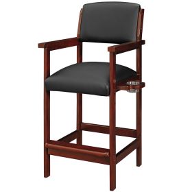 Pub-Bar Chair with Cup Holder (Style: ENGLISH TUDOR)
